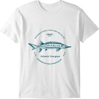 Atlantic Sturgeon T-shirt — T-shirts pour hommes