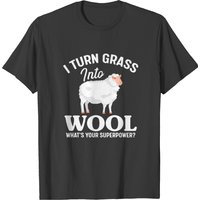 I Turn Grass Into Wool T-shirt — T-shirts pour hommes