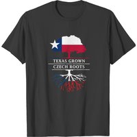 Texan Grown With Czech Roots T-shirt — T-shirts pour hommes