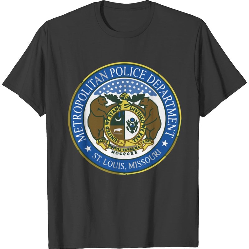 St Louis Police Department Seal Image T-shirt