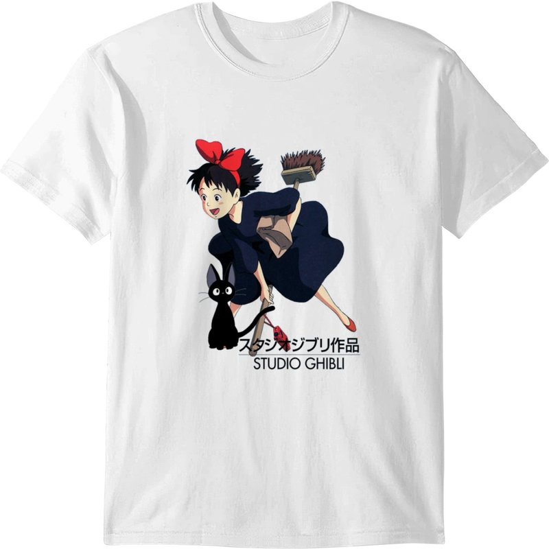 Kiki And Jiji - Studio Ghibli T-shirt