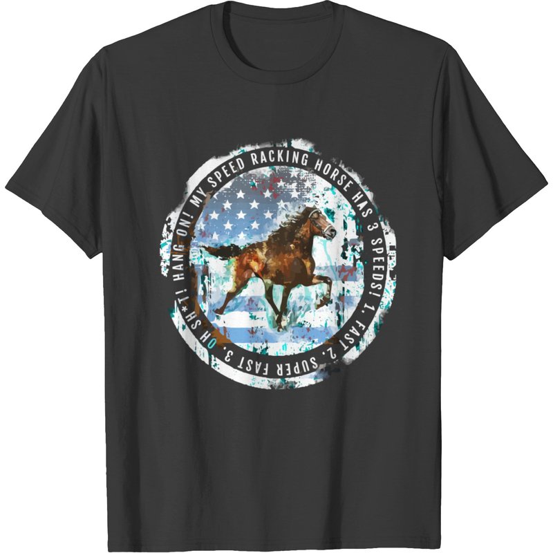 Horseback Riding Singlefoot Speed Racking Horse St T-shirt