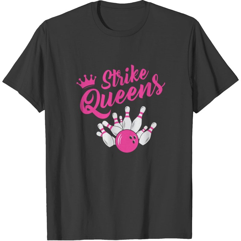Strike Queens, Lady Bowler Bowling Shirt T-shirt — T-shirts pour hommes