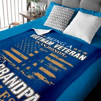 Vietnam Veteran Is An Honor Grandpa Is Priceless Baby Blankets — Couvertures pour bébé