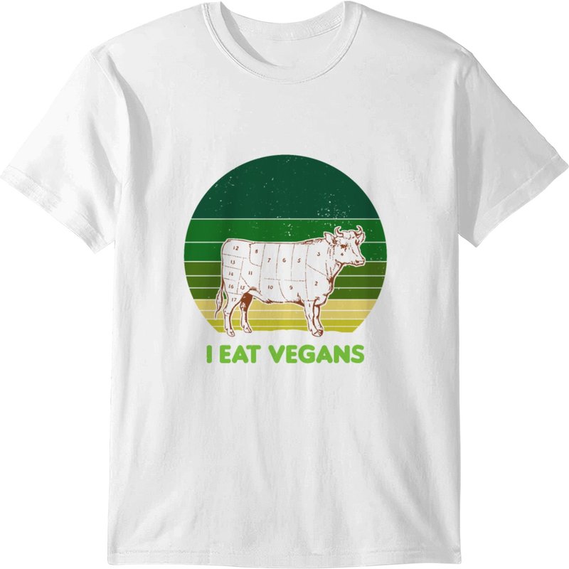 I Eat Vegans T-shirt — T-shirts pour hommes