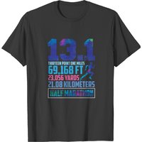 Half Marathon 13.1 Miles Running Runner T-shirt — Mens T Shirts
