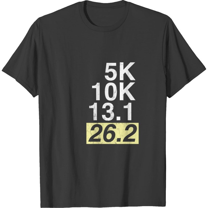 5k 10k 13.1 26.2 Marathon Running Runner T-shirt — T-shirts pour hommes