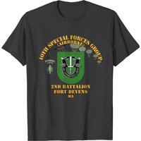 Sof 2nd Bn 10th Sfg Ft Devens Ma T-shirt — Mens T Shirts