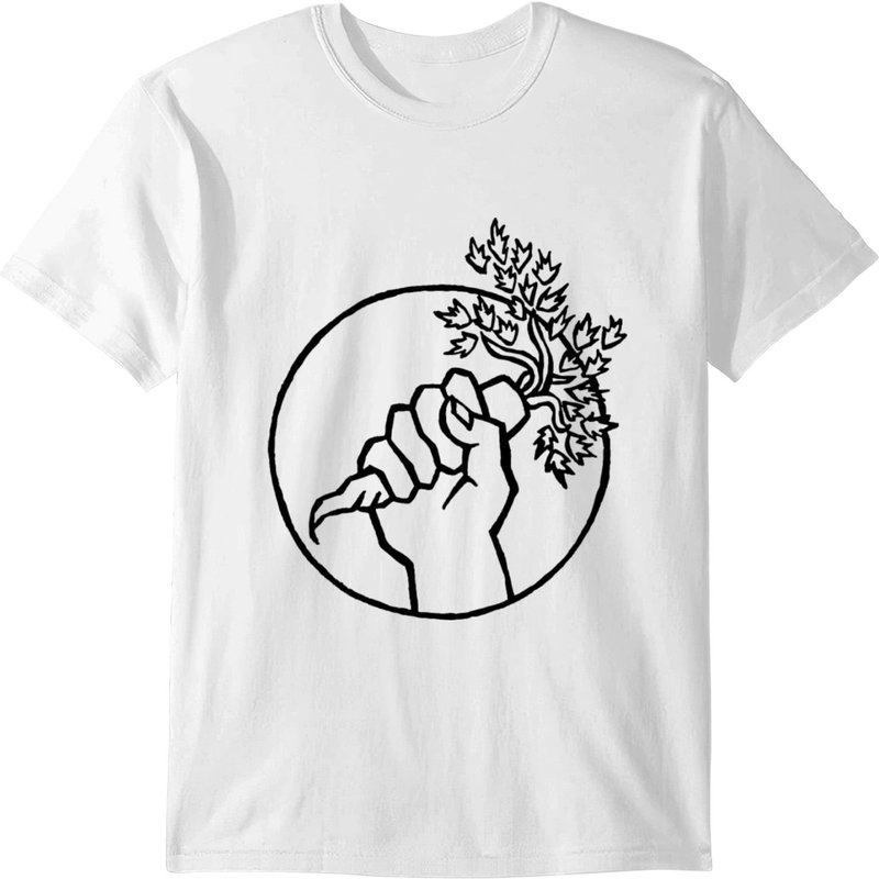 Food Not Bombs Logo T-shirt — Mens T Shirts