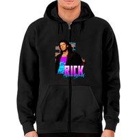 Rick Springfield Zip Hoodies