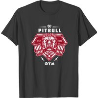 Pitbull Gym Training Bodybuilding Motivation T-shirt