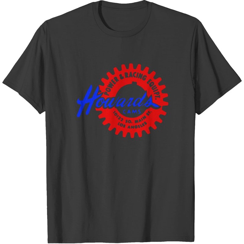 Vintage Howard S Cams Decal Hot Rod T Shirts T-shirt — T-shirts pour hommes