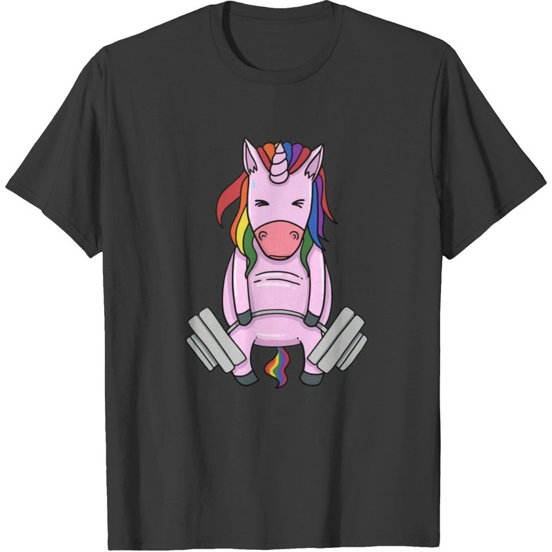 Unicorn Weightlifting T-shirt — T-shirts pour hommes