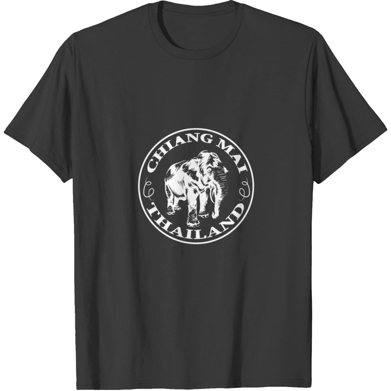 Chiang Mai Shirt Elephant Sanctuary Thailand Thai T-shirt