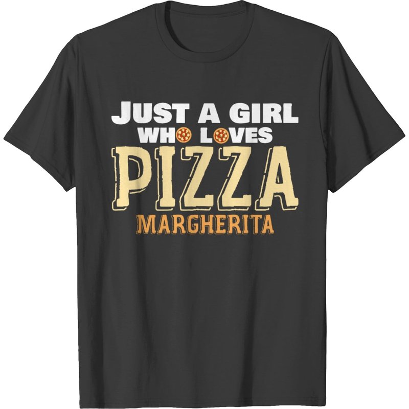 Margherita Pizza Love Italian Girl Italy Pizzeria T-shirt — T-shirts pour hommes