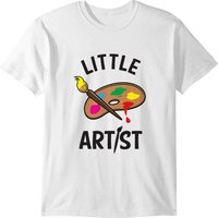 Kids Art T Shirt Boys Girls Little Artist Tee T-shirt — Mens T Shirts