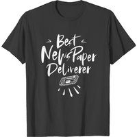 Newspaper Delivery Driver Newspaper Deliverer Job T-shirt