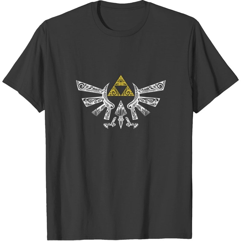 Triforce Complete Link In Zelda T-shirt — T-shirts pour hommes