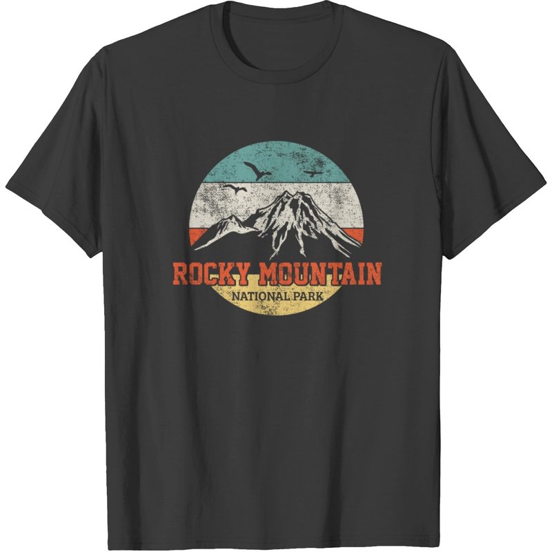 Rocky Mountain Hiking Vintage T-shirt