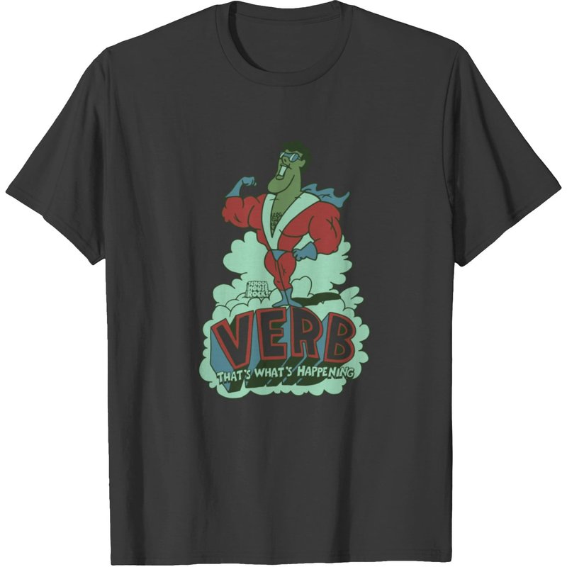 Schoolhouse Rock Verb T-shirt — T-shirts pour hommes