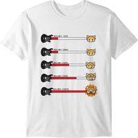 Aggretsuko Guitar Rage Meter Hoodie T-shirt