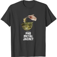 Born To Eat Vietnam's Pho Metal Jacket T-shirt