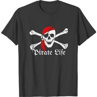 The Pirate Life Skull & Crossbones T-shirt — Mens T Shirts