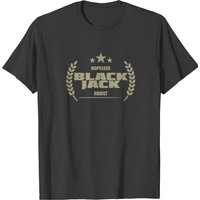 Hopeless Black Jack Addict Funny Addiction T-shirt