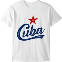 Cuba Oldschool Stamped Vintage T-shirt — T-shirts pour hommes