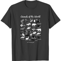 Animals Of The World T-shirt — T-shirts pour hommes