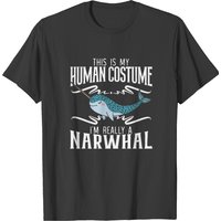I'm Really A Narwhal Sea Unicorn Animal Narwhale T-shirt — T-shirts pour hommes