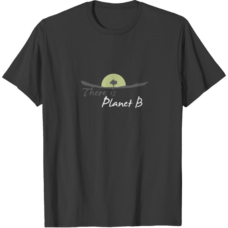 There Is No Planet B Earth World Globe Climate T-shirt — T-shirts pour hommes