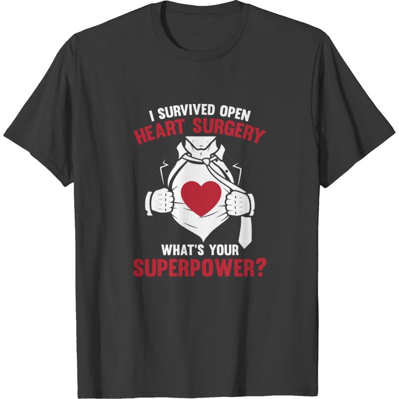 I Survived Open Heart Surgery Recovery For T-shirt — Mens T Shirts