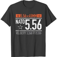 Nato 5.56 Graphic T Shirt T-shirt — T-shirts pour hommes