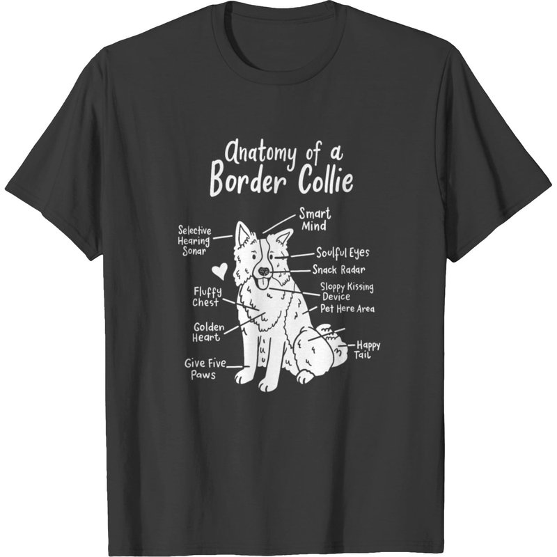 Border Collie T-shirt — T-shirts pour hommes