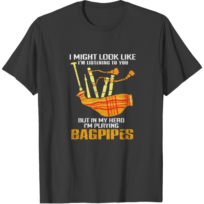 Bagpipes T-shirt — T-shirts pour hommes