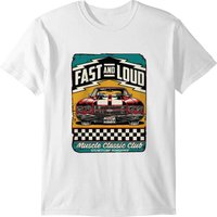 Muscle Classic Club - Vintage Muscle Car T-shirt