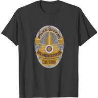 Lapd Police Officer Badge T-shirt