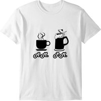 Am Pm Coffee Beer T-shirt — Mens T Shirts