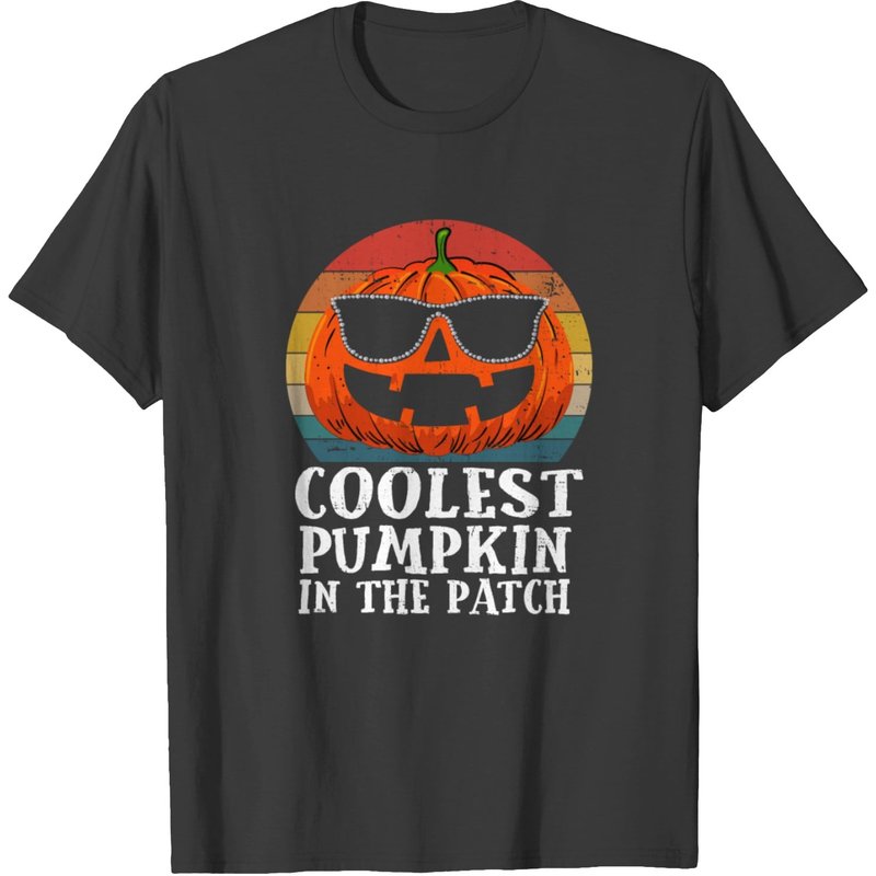 Coolest Pumpkin In The Patch Kids Halloween Gifts T-shirt — T-shirts pour hommes