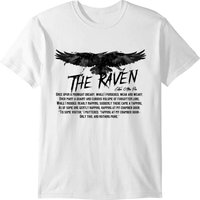 The Raven Edgar Allan Poe Fan Art T-shirts And Gif T-shirt