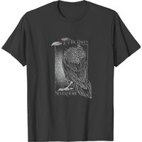 Edgar Allan Poe The Raven Nevermore Distressed T-shirt