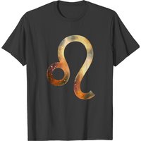 Leo Symbol Astrology July August Birthday Gift Hor T-shirt — T-shirts pour hommes