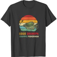 Funny Grandpa Crappie Fishing Shirt - Crappie Fish T-shirt