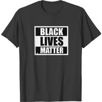 Black Lives Matter Distressed Logo T-shirt