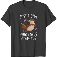 Just A Girl Who Loves Platypus Funny Platypus Gift T-shirt — T-shirts pour hommes