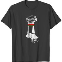 Africa Civil Rights Fist T-shirt — T-shirts pour hommes