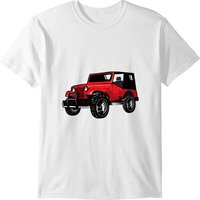 Red Jeep T-shirt
