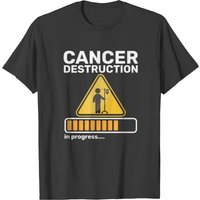 Cancer Destruction Radiation Therapy Raise T-shirt