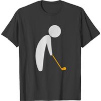 A Golfer About To Tee Off T-shirt